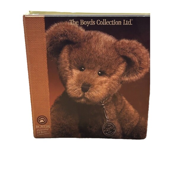 Boyds Bears 25th Anniversary Collector 3-Ring Binder 2004 The Boyds Collection - Picture 1 of 5